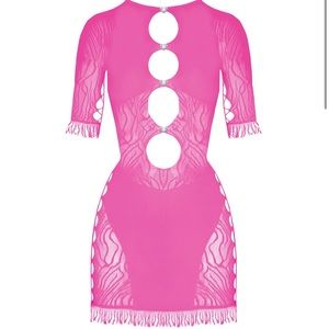 Brand New Poster Girl Miranda Dress - Fuschia